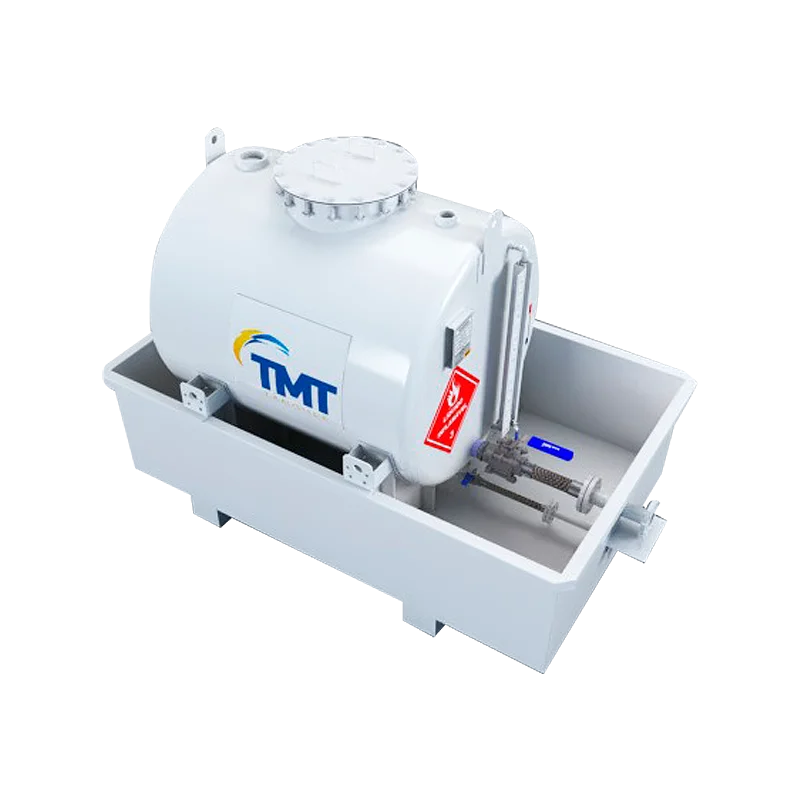 Tanque Aéreo com Bacia de Contenção TMT